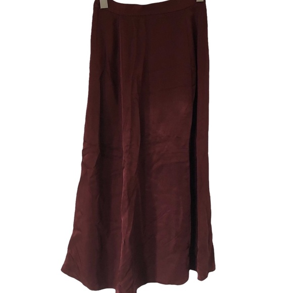 WILFRED Red Midi button-down Slit Skirt - Picture 5 of 17